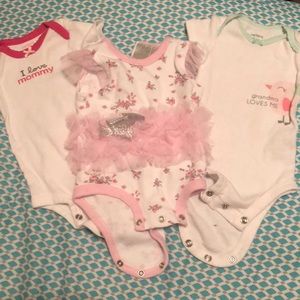 Three onesies